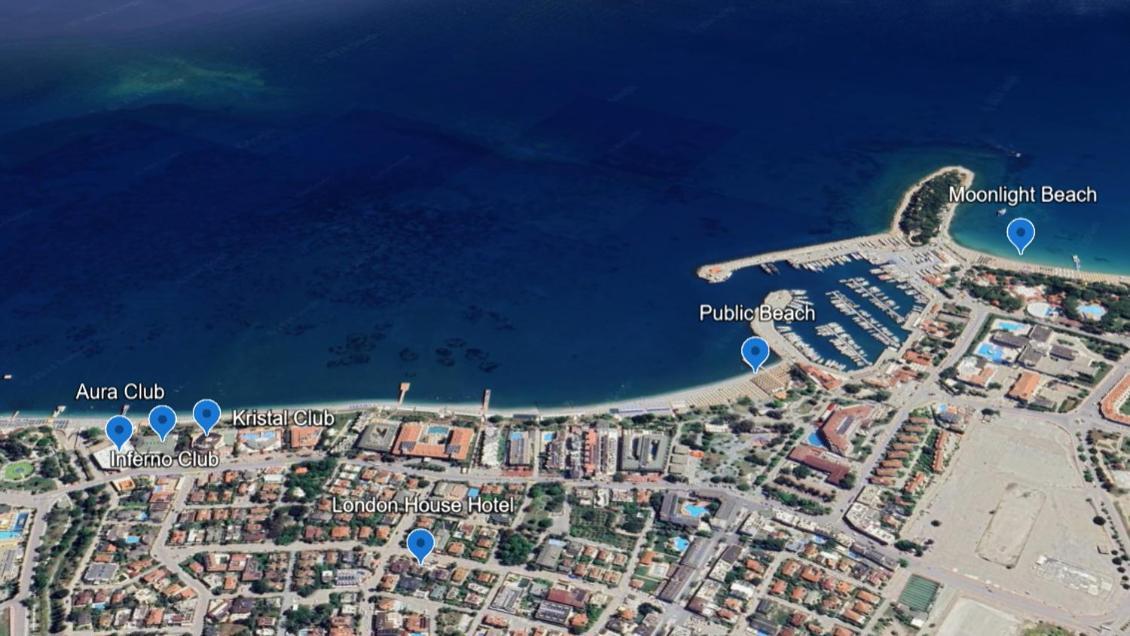 London House Hotel Kemer Esterno foto